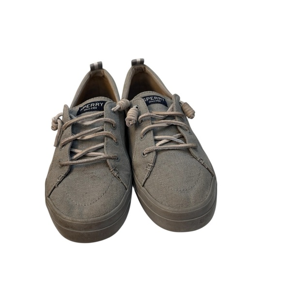 Sperry Grey Canvas Sneakers 🩶 - Picture 5 of 9